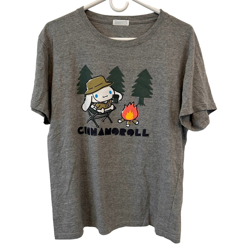 Official Licensed Sanrio Japan Cinnamoroll Outdoor Campfire Shirt